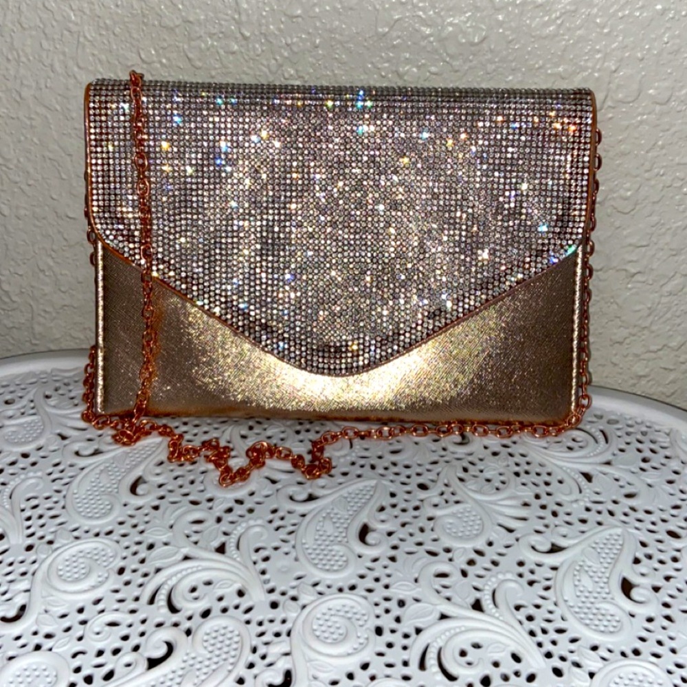 Brand New Rose gold ✨ Sparkley ✨ purse